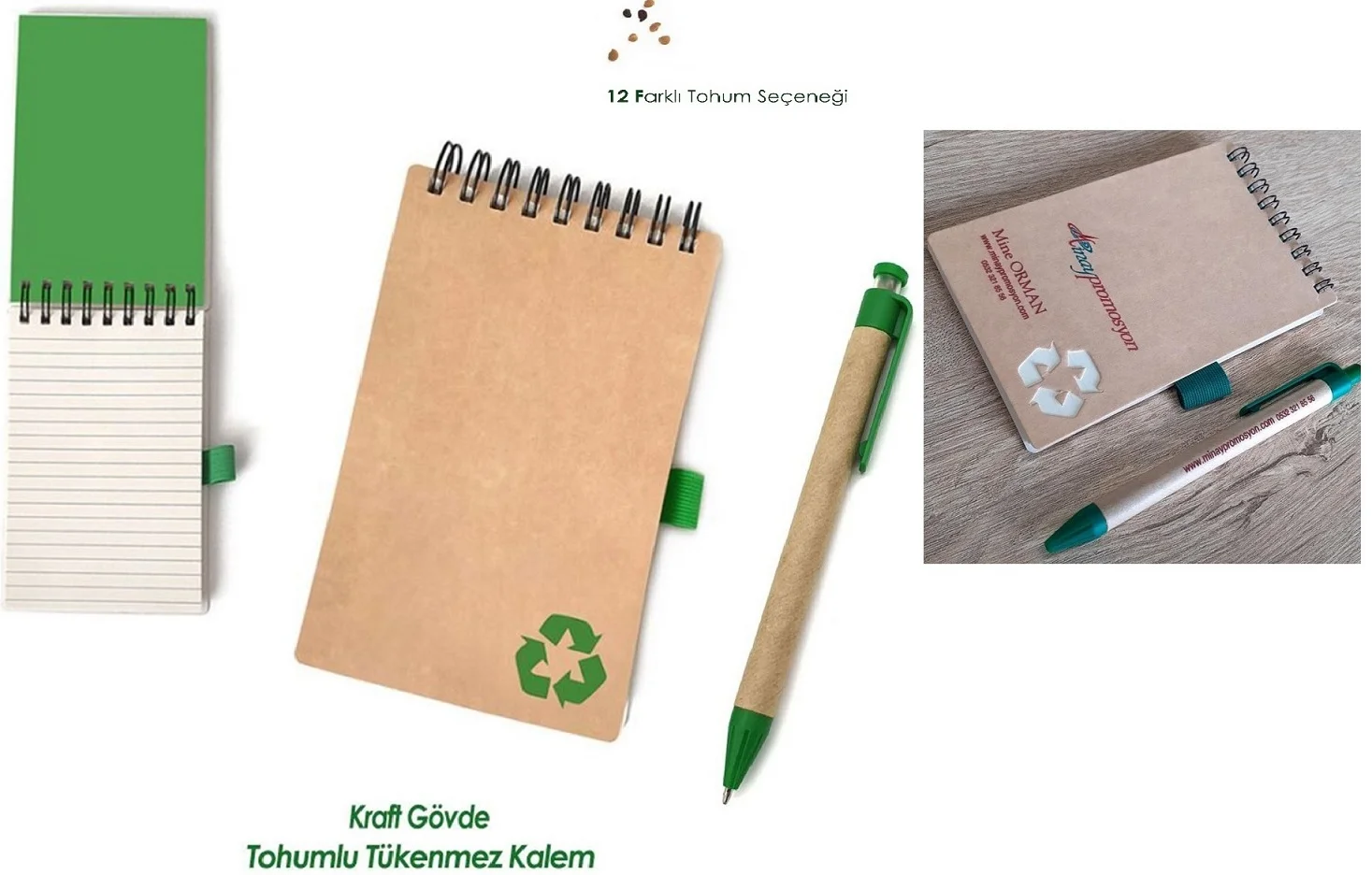GERİ DÖNÜŞÜM TOHUM KALEMLİ
